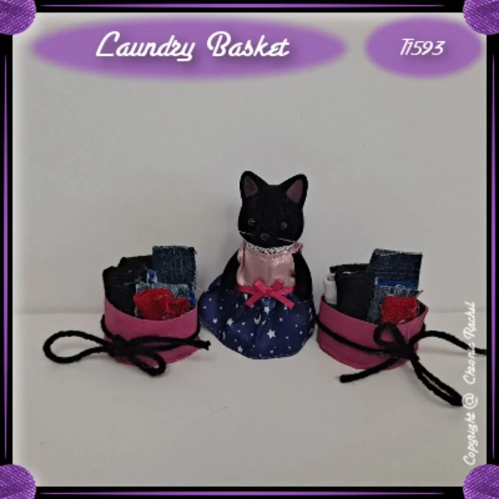 2-Pack Magenta Fabric Bins